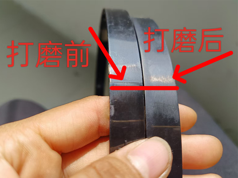 长安汽车标志打磨